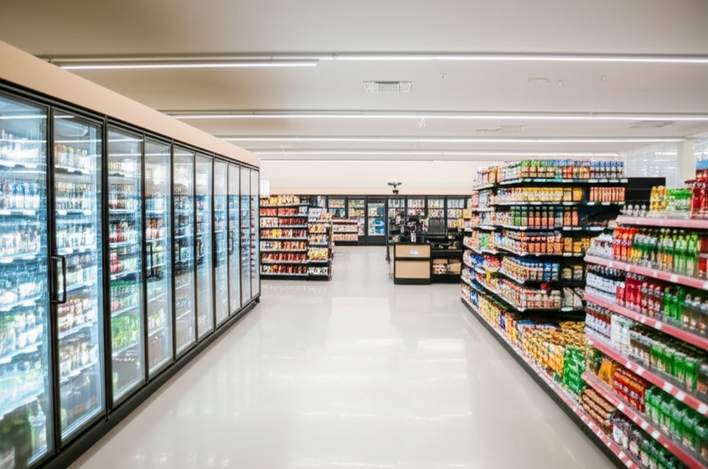 A promotional video showcasing the clean and friendly atmosphere of Quality Mart.