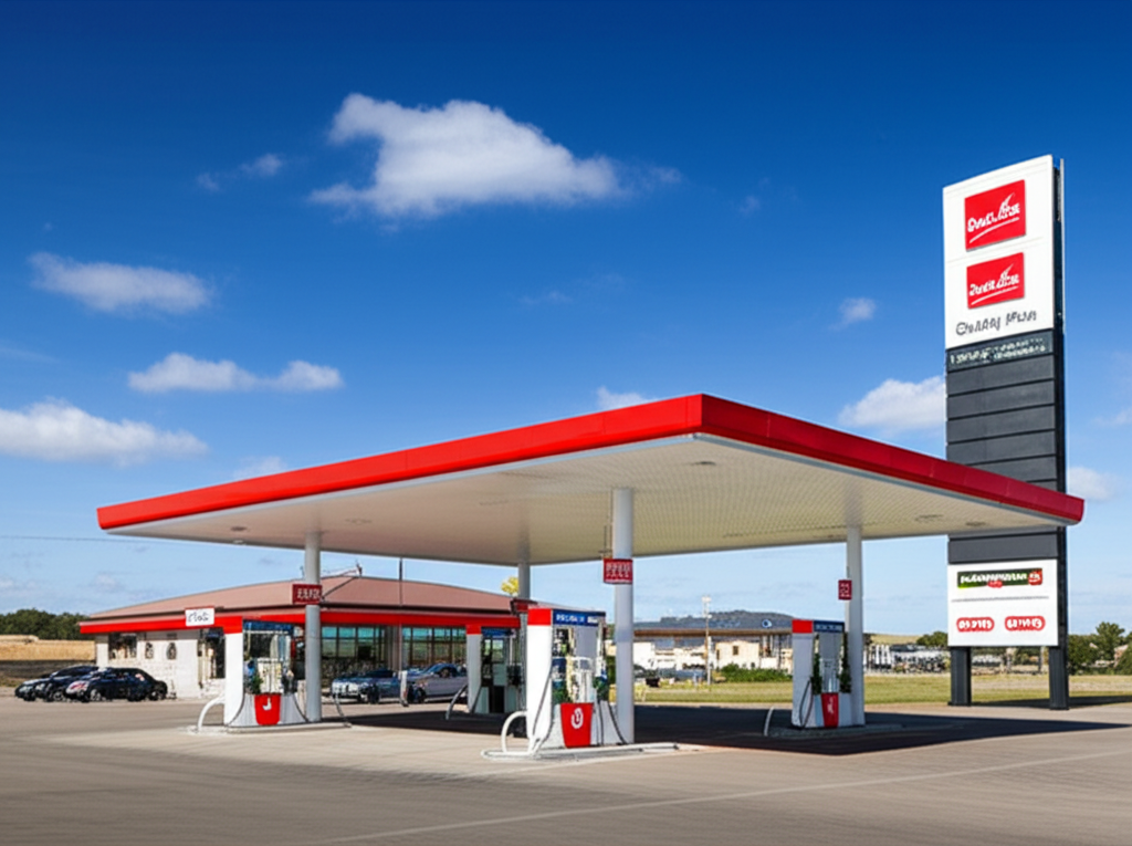 The clean and modern storefront of a Quality Plus in Graham.