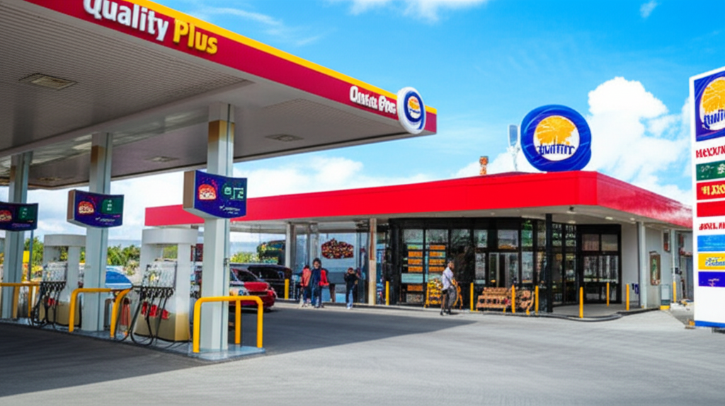 A video showcasing the convenience and speed of Quality Plus drive-thru service.